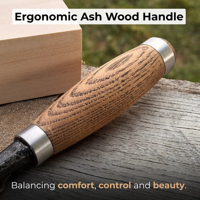 Wood Carving Chisel, 10 - 50 mm (0.39 - 1.97 inches) - 3