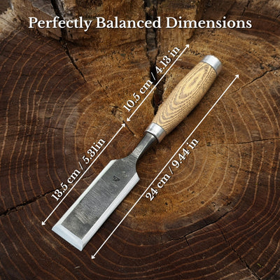 Wood Carving Chisel, 10 - 50 mm (0.39 - 1.97 inches) - 2