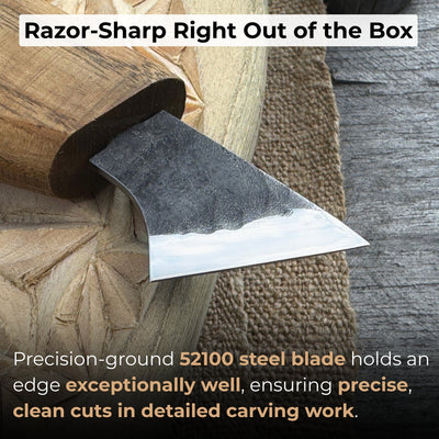 Wood Carving Knife, 2.5 cm (1 inch) - 2