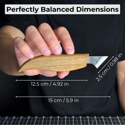 Wood Carving Knife, 2.5 cm (1 inch) - 5