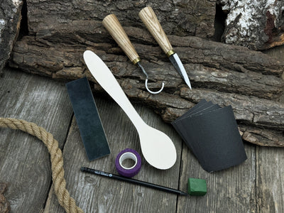 Wood Whittling Starter Kit – Spoon Carving Made Easy - 1