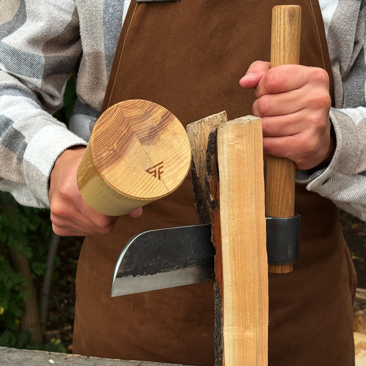 Wooden Mallet 16.75 oz for Woodworking and Carving - 5