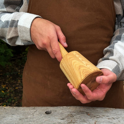 Wooden Mallet 16.75 oz for Woodworking and Carving - 6