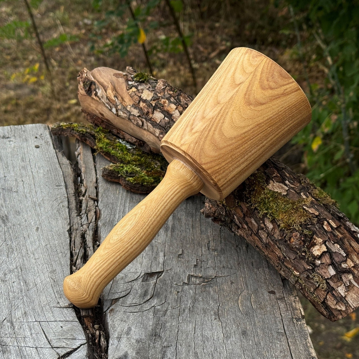 Wooden Mallet 16.75 oz for Woodworking and Carving - 1