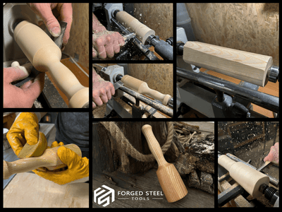 Quiet 7 oz. Wooden Mallet (Mallet Tool) - 8