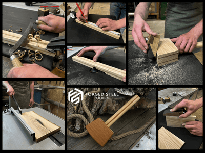 Quiet 23 oz Wooden Mallet (Mallet Tool) - 9